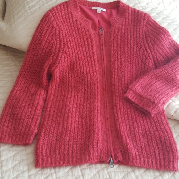 CAbi Sweater, M, Fushia, EUC - Picture 3 of 9